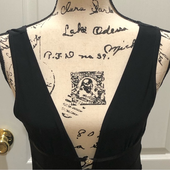 Women’s size Large Carolina Black Cocktail Dress- $12 - Picture 6 of 8